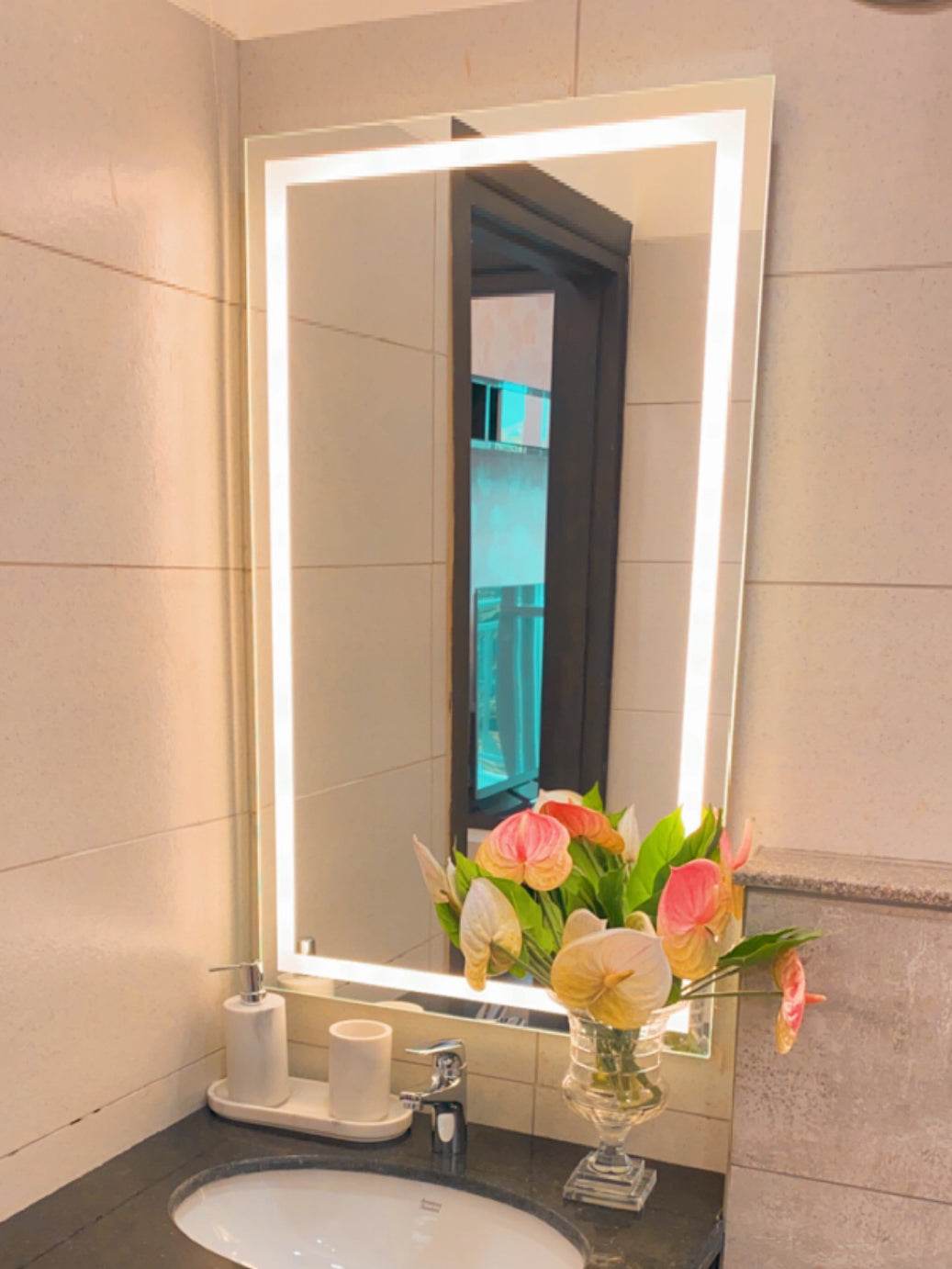 Warm White 3k LED Mirror - Mirrorwalla